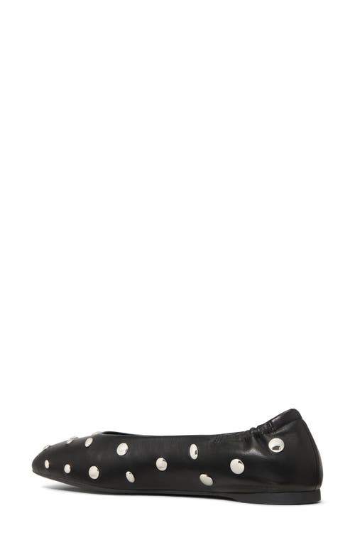 Kate Spade New York Halo Studded Leather Ballet Flat In Animal Print