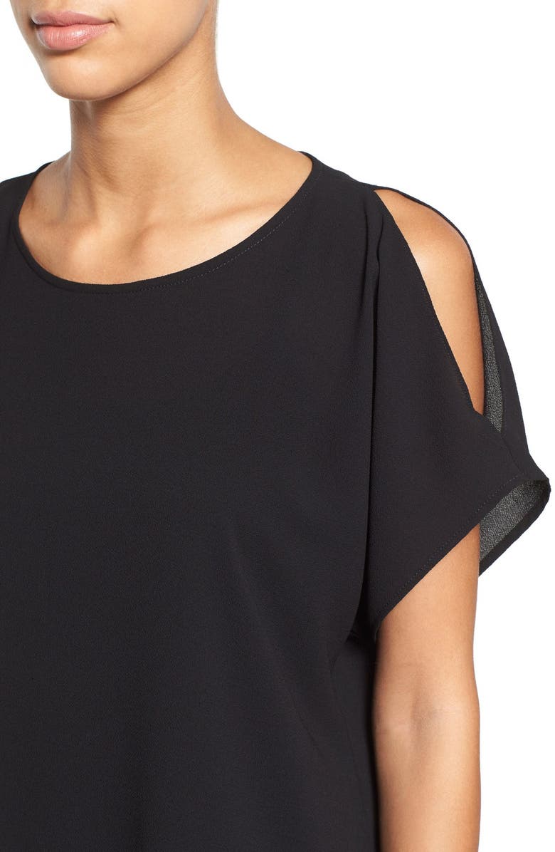 GIBSONLOOK Gibson Cold Shoulder Blouse, Alternate, color, 