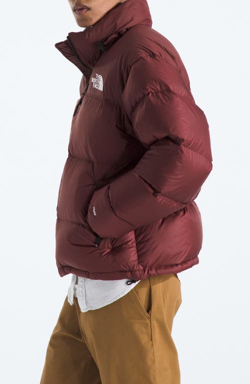 The North Face 1996 Retro Nuptse 700 Fill Power Down Packable Jacket In Red