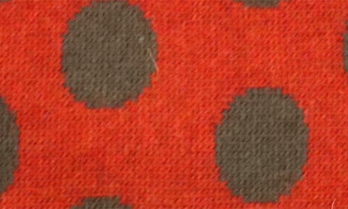 Portolano Polka Dot Headband In Red