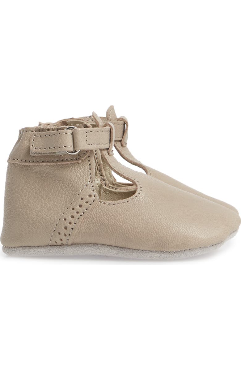 Robeez<sup>®</sup> Penny T-Strap Mary Jane Crib Shoe, Alternate, color,