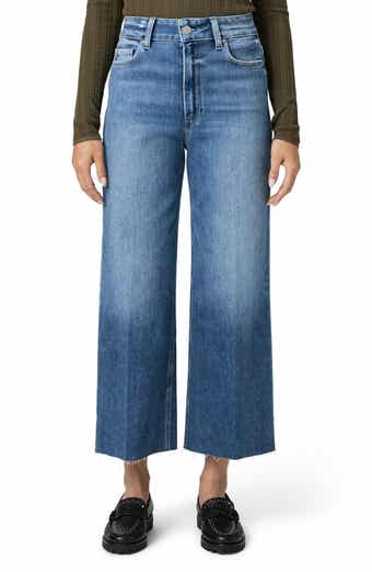 Anessa Raw Hem High Waist Wide Leg Jeans