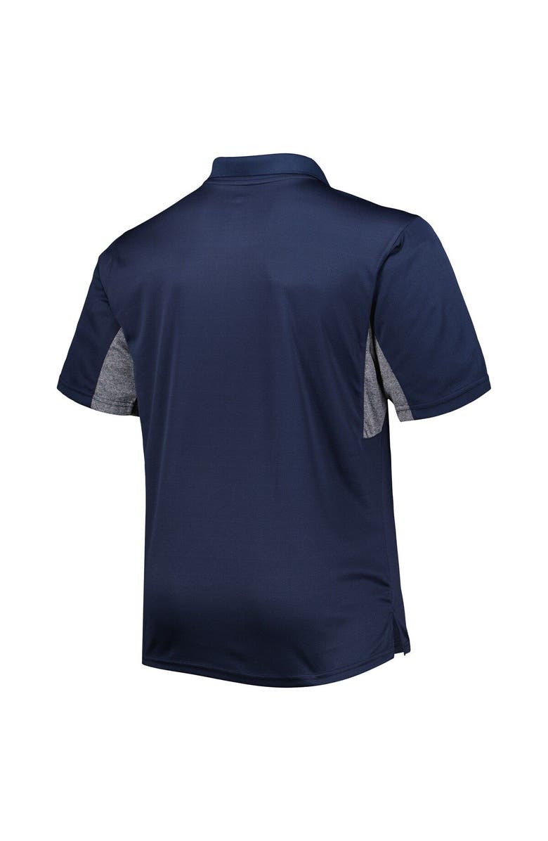 PROFILE Men's College Navy Seattle Seahawks Big & Tall Team Color Polo, Alternate, color, Navy