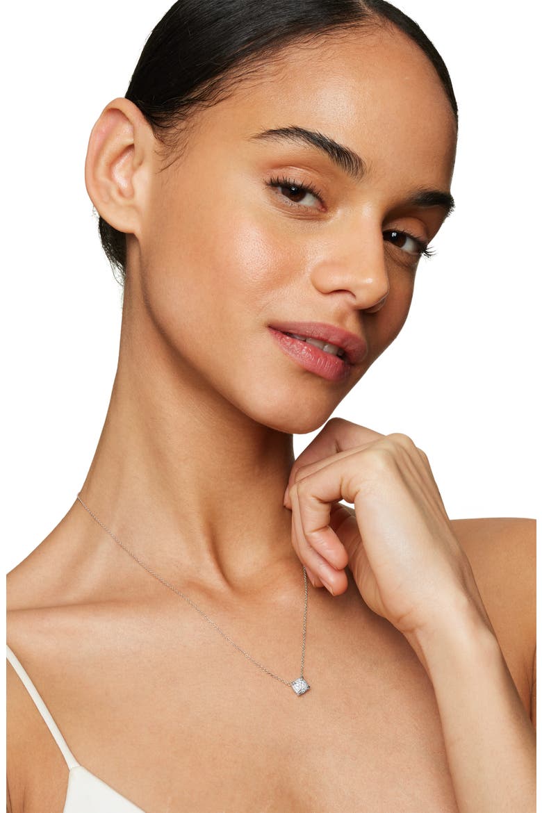 Châtelaine Diamond Pendant Necklace, Alternate, color, DIAMOND