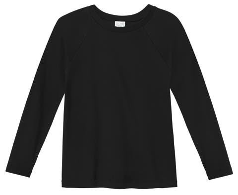 Boys Super-Soft 100% Organic Cotton Raglan Long Sleeve Tee