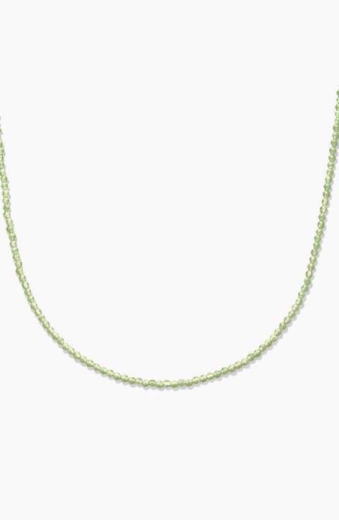 Carmen Birthstone Beaded Necklace
