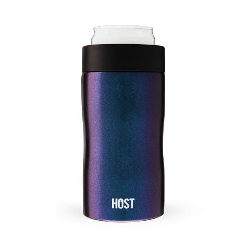 Host Stay-chill Slim Can Cooler In Galaxy Black