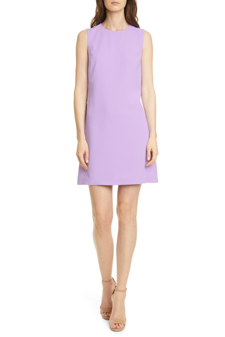 Coley Crepe A-Line Dress, Main, color, LAVENDER