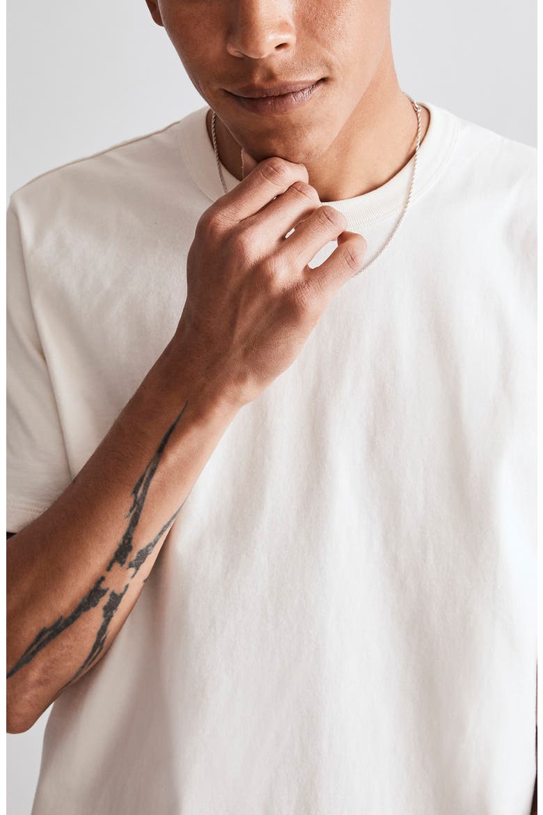 Allday Garment Dyed Cotton T-Shirt, Alternate, color, LIGHTHOUSE