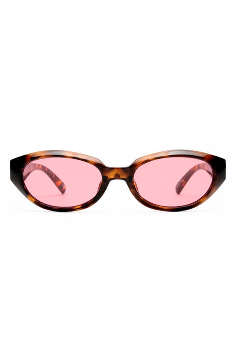 Le Bijou 55mm Oval Sunglasses