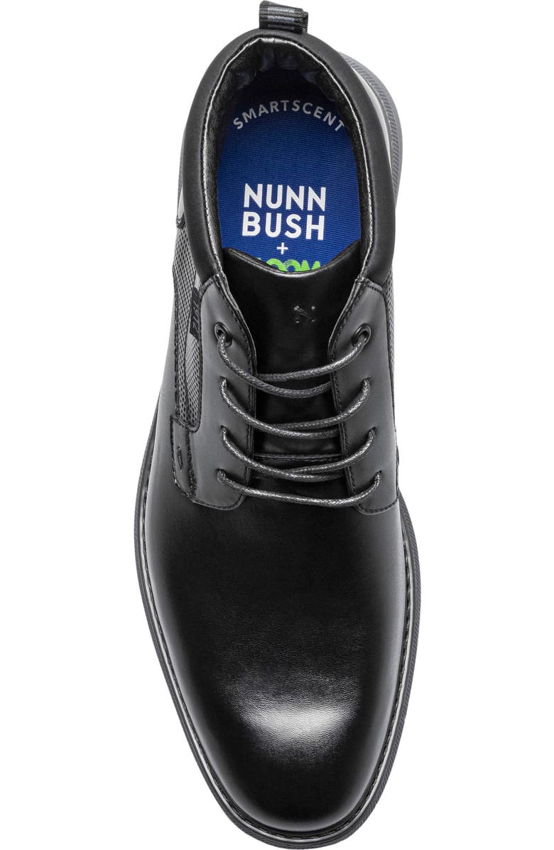NUNN BUSH Chase Plain Toe Chukka Boot - Wide Width Available, Alternate, color, Black