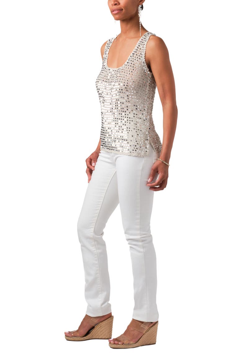 Lucia Top, Alternate, color, White