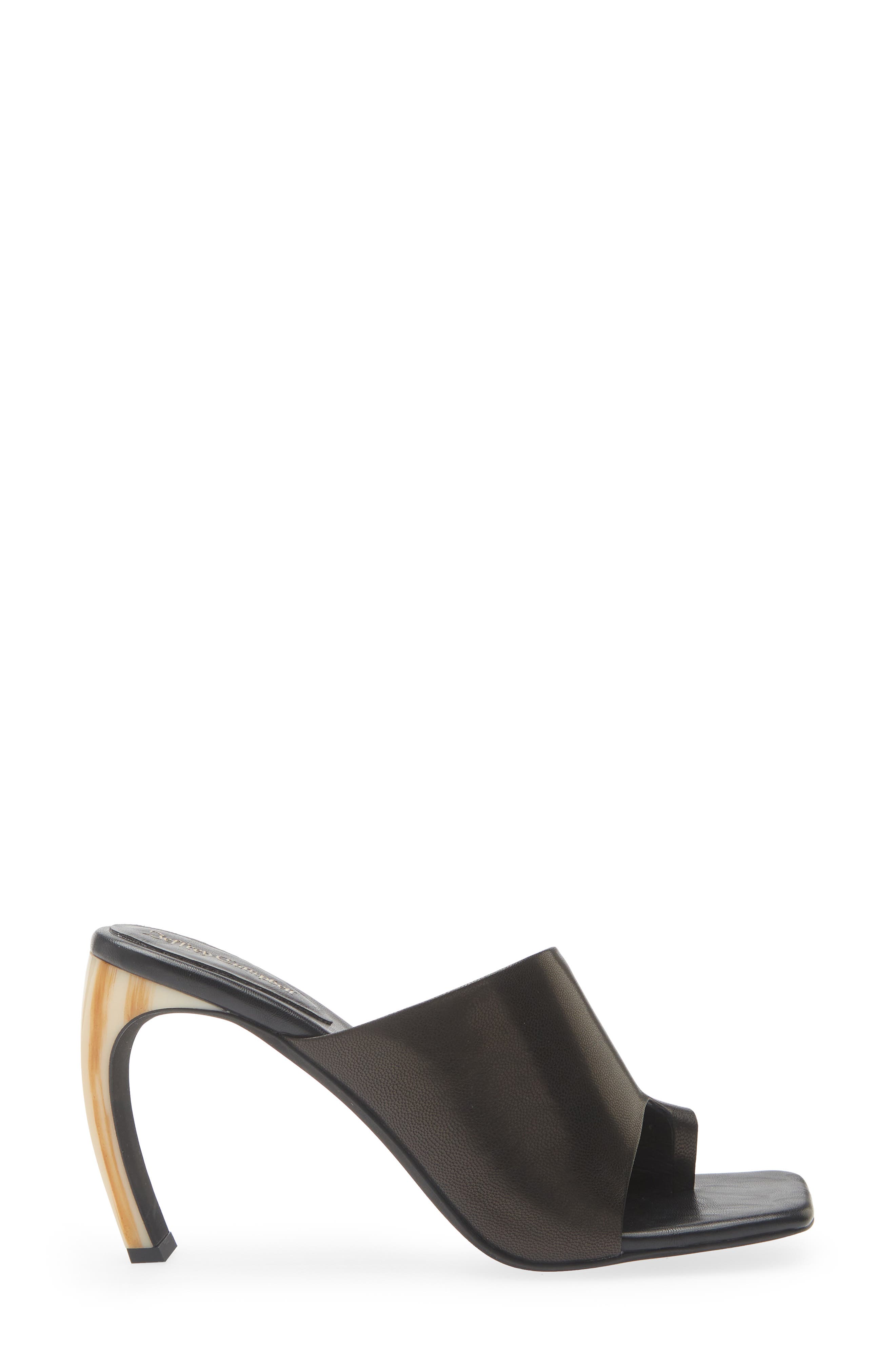 Jeffrey Campbell Allocate Slide Sandal, Alternate, color, Black