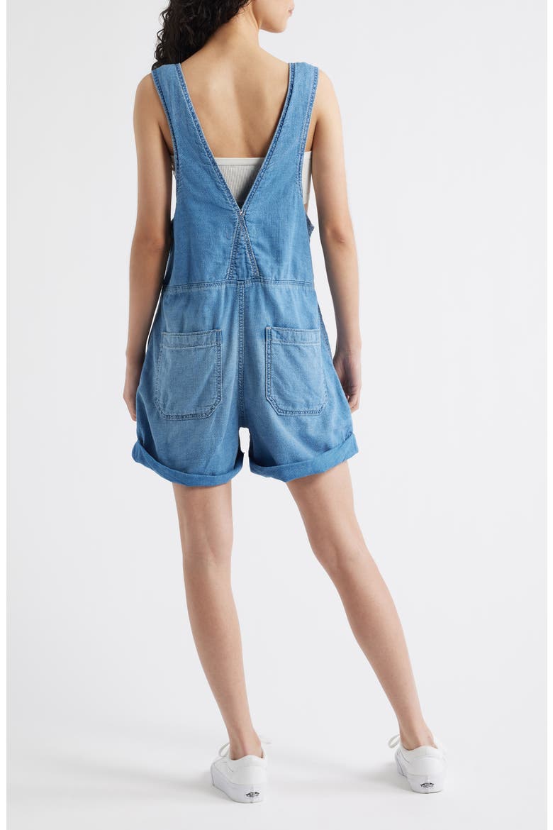 Jude Cotton Shortalls, Alternate, color, LIGHT INDIGO
