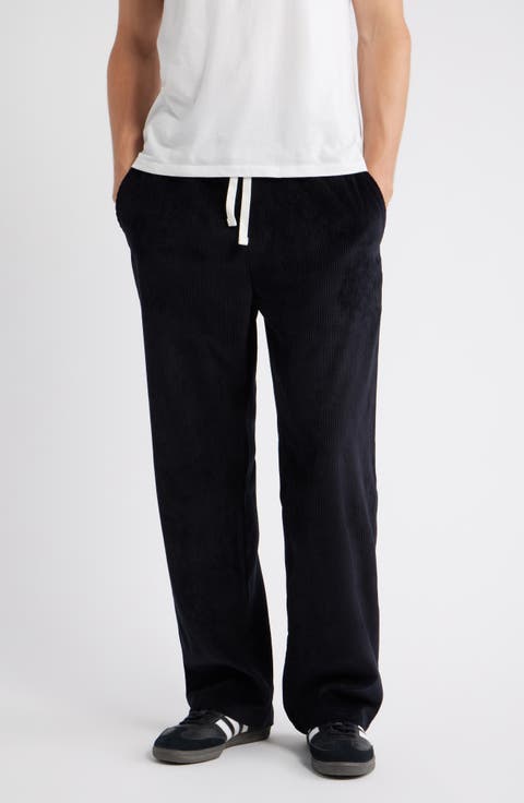 Roger Ribbed Pull-On Pants