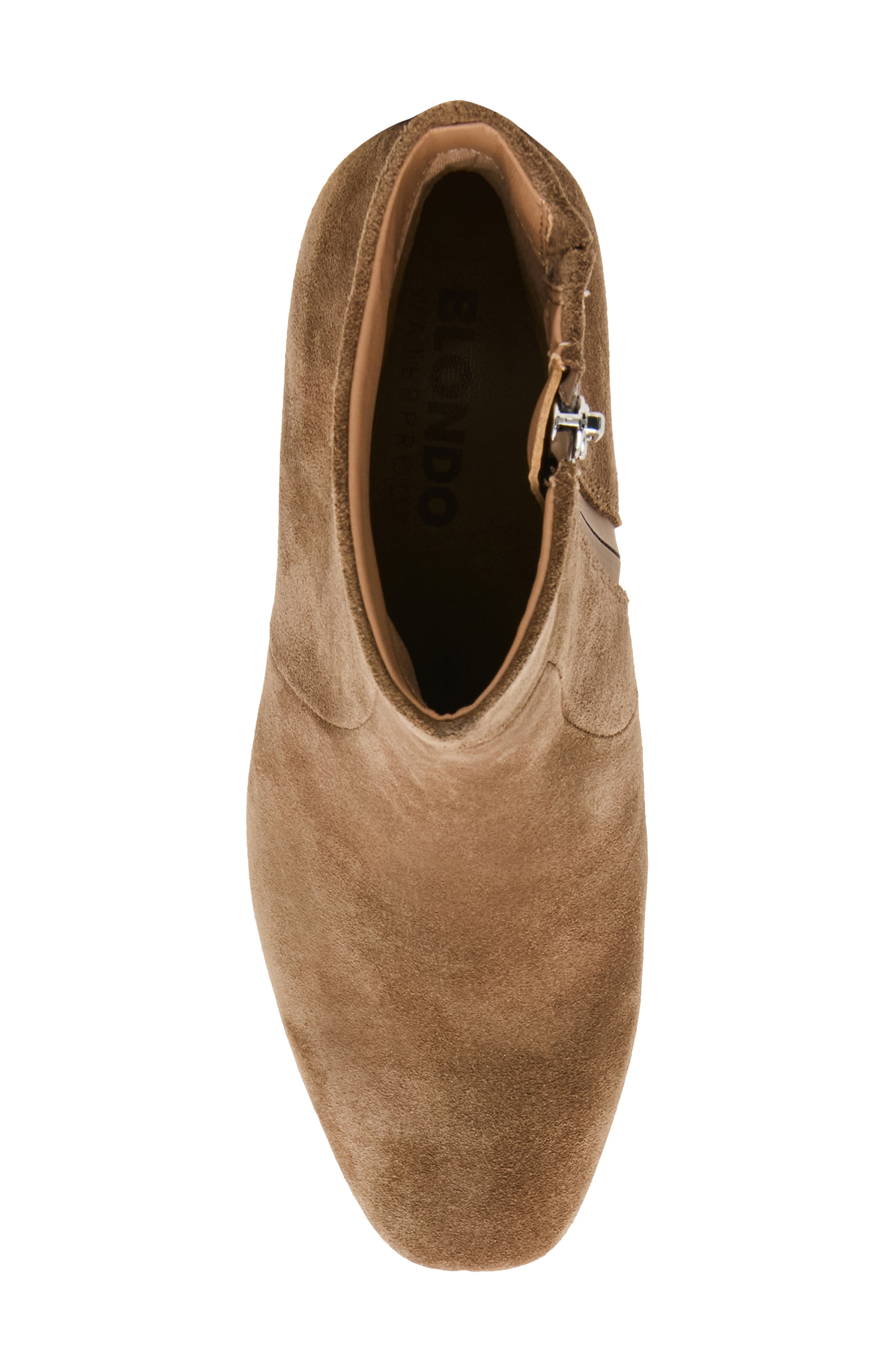 Shyna Waterproof Bootie, Alternate, color, TAUPE SUEDE