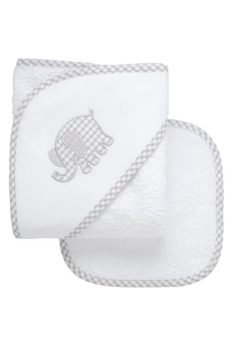 Playful Pals Hooded Towel & Washcloth Set