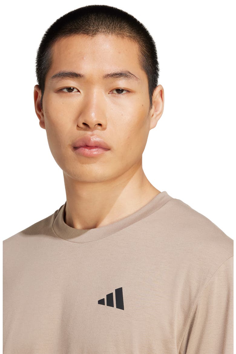 Train Essentials FeelReady Training T-Shirt, Alternate, color, CHABRN/BLA