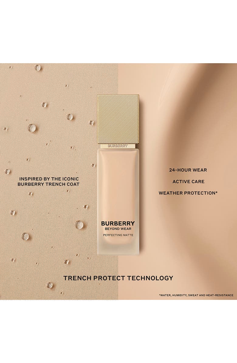 Burberry Beyond Wear Perfecting Matte Foundation, Alternate, color, 140 Deep Cool