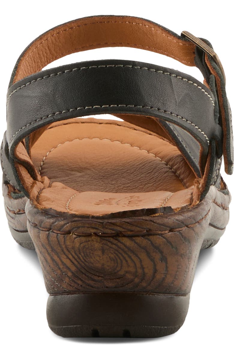 Spring Step Amareza Ankle Strap Sandal, Alternate, color, Black