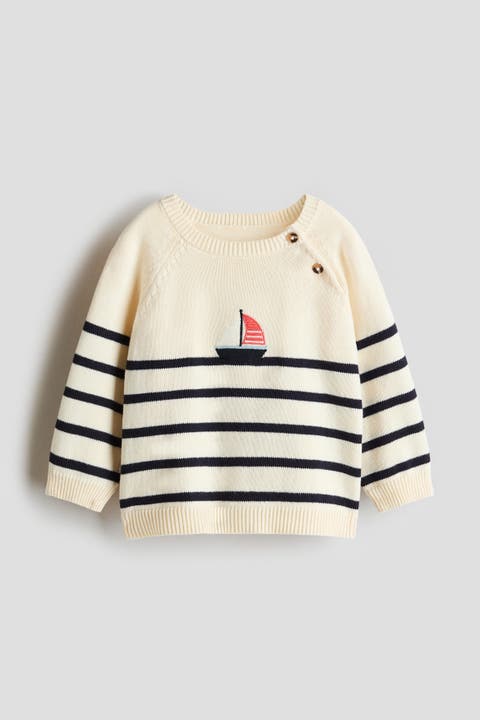 Cotton-knit Jumper