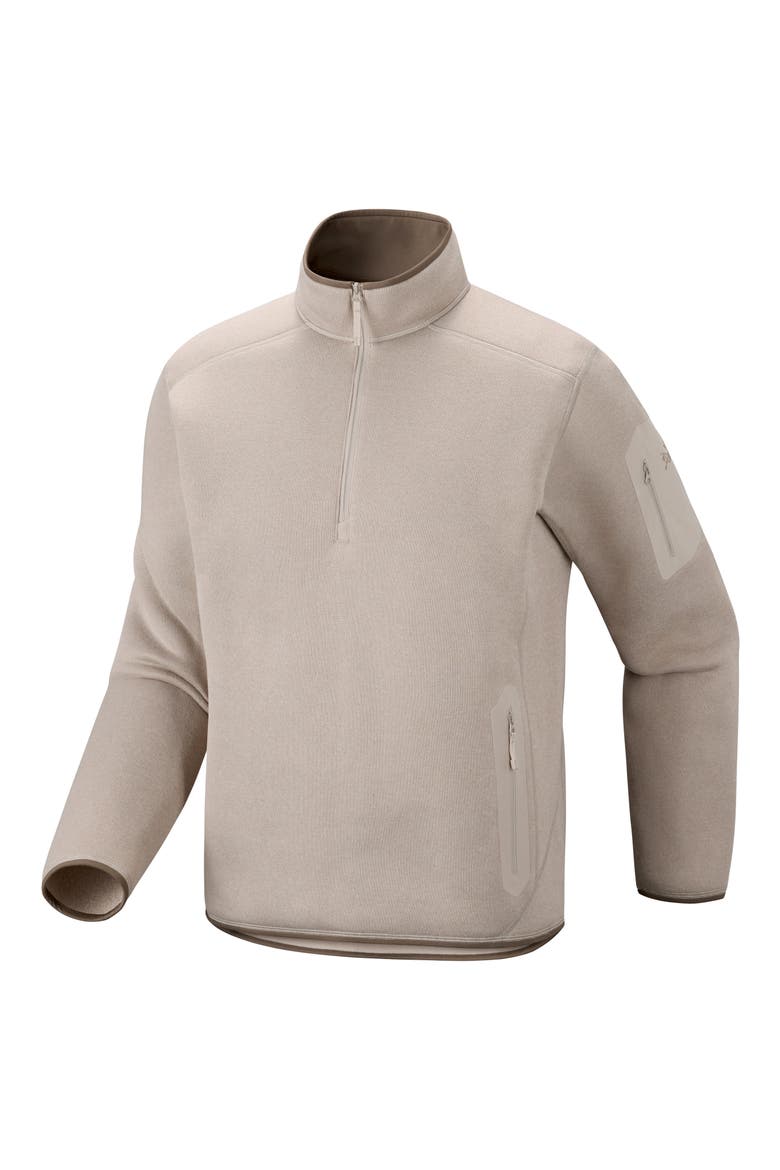 Covert Half Zip Fleece Pullover, Alternate, color, RUNE HEATHER