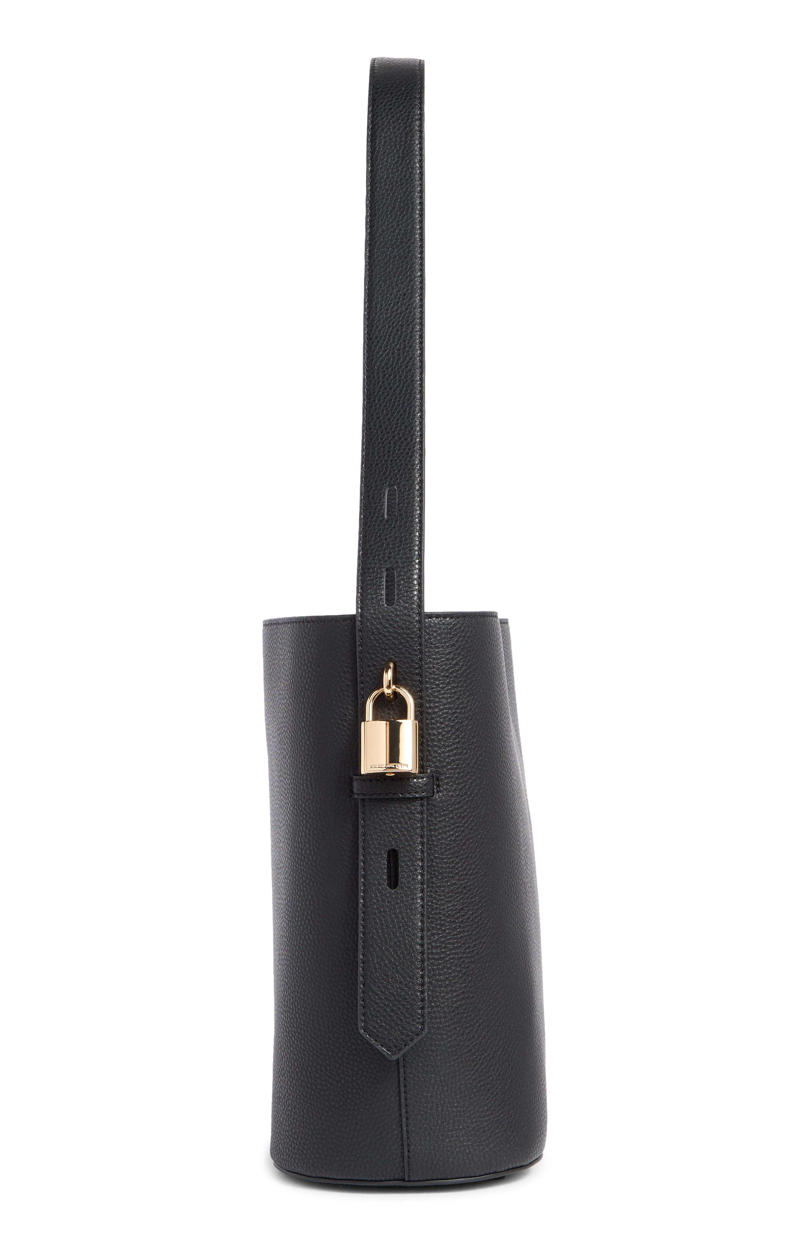 Marc Jacobs Large Drifter Bucket Bag, Alternate, color, Black