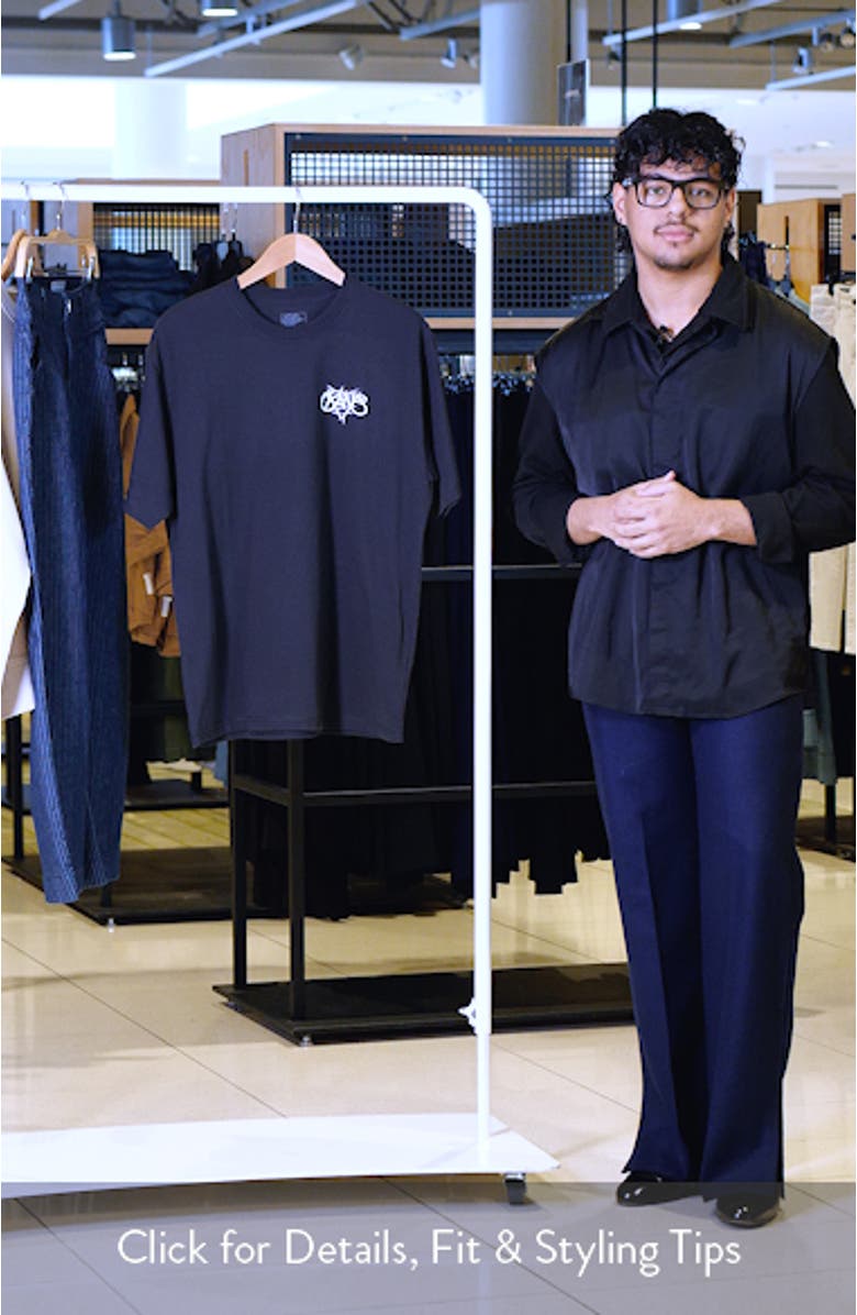 Prickles Logo Cotton Graphic T-Shirt, sales video thumbnail