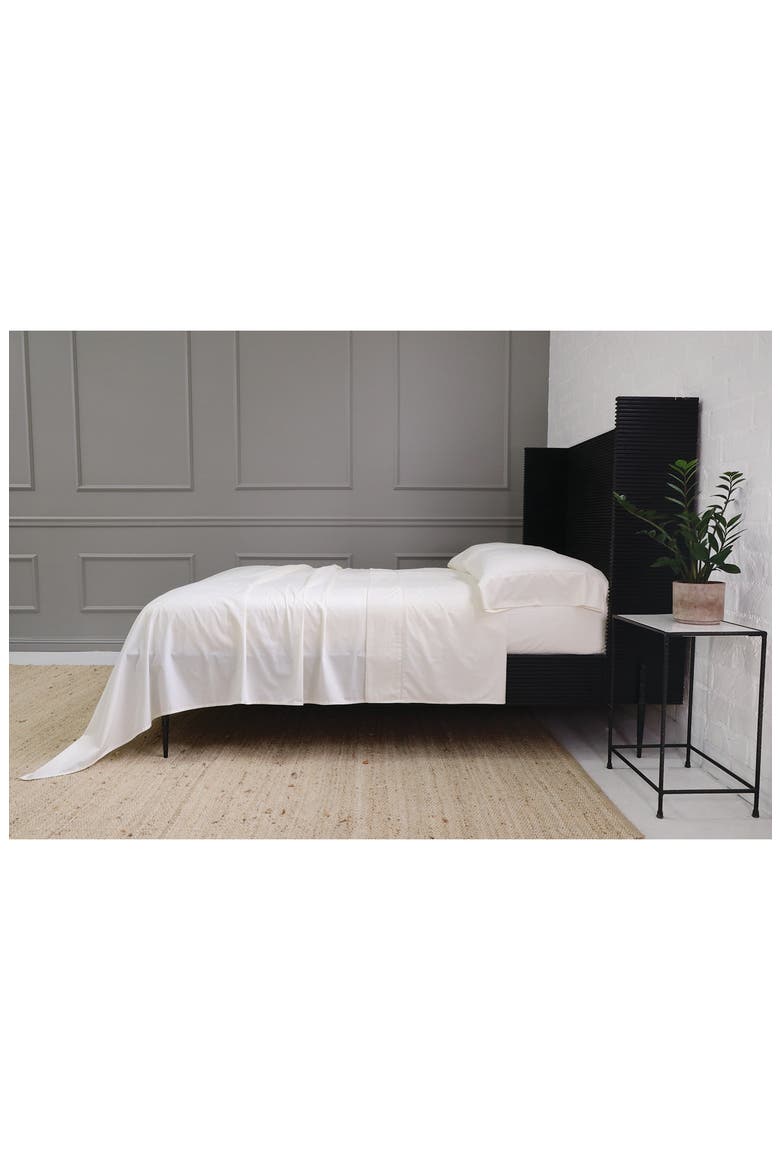 Classico Cotton Sateen Sheet Set, Alternate, color, IVORY