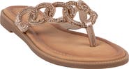 GOOD CHOICE NEW YORK Vania Embellished Flip Flop