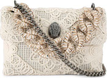 Medium Kensington Flower Lace Convertible Shoulder Bag
