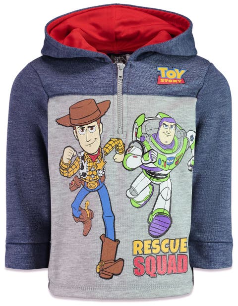 Toy Story Fleece Quarter-Zip Hooded Sweatshirt
