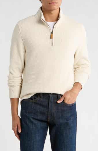 Heritage Lux Waffle Knit Quarter Zip Pullover