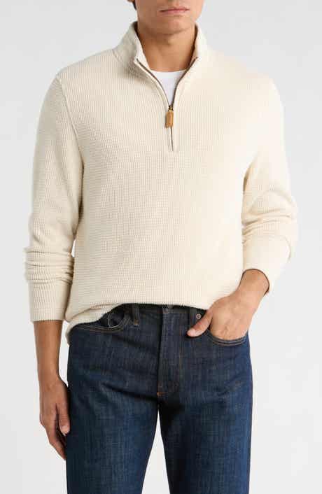 Heritage Lux Waffle Knit Quarter Zip Pullover