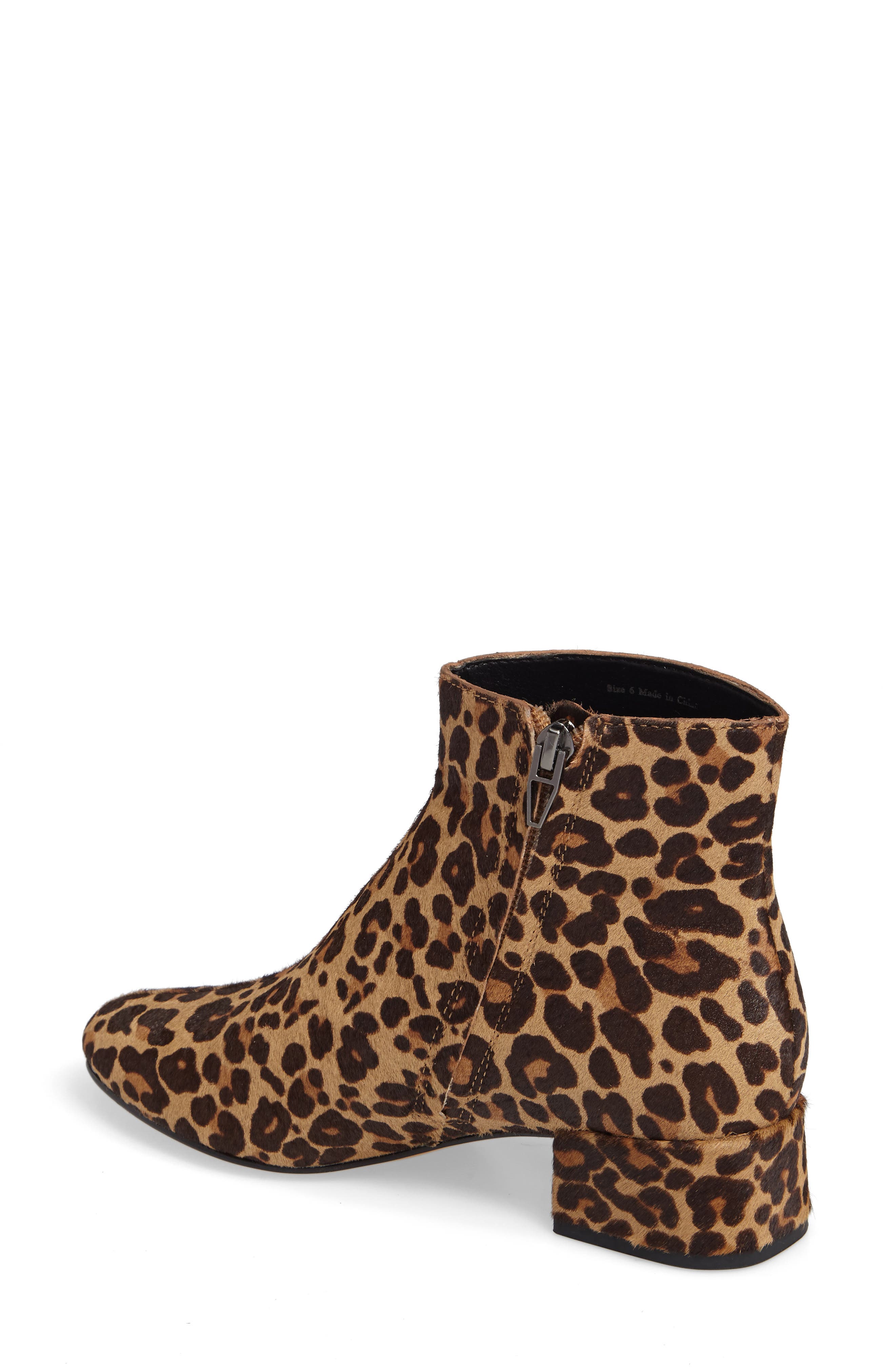Jac Bootie, Alternate, color, LEOPARD CALF HAIR