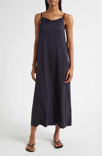 COS Strappy Cotton Jersey Midi Dress