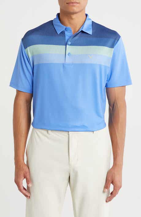 Callaway Engineered Stripe Texture Golf Polo