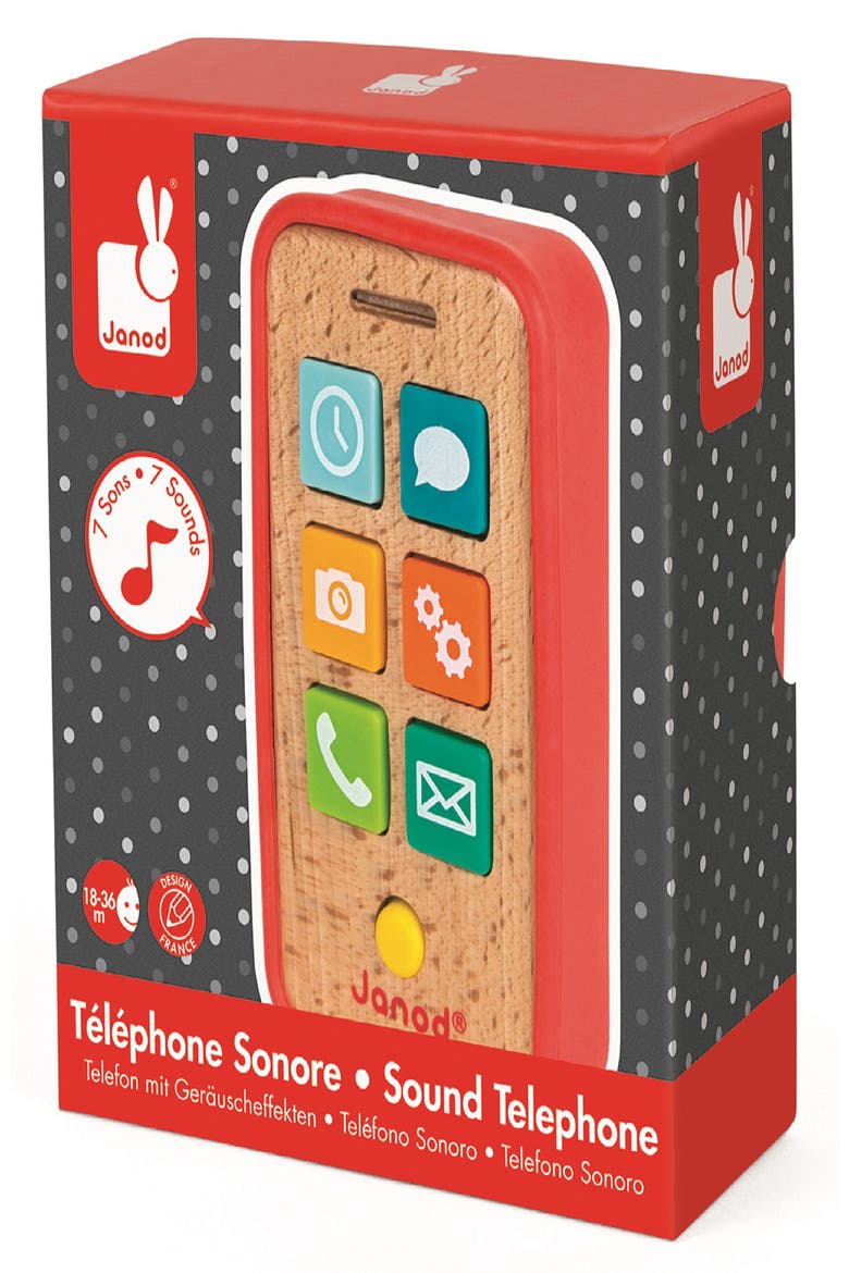 Sound Telephone, Alternate, color, RED