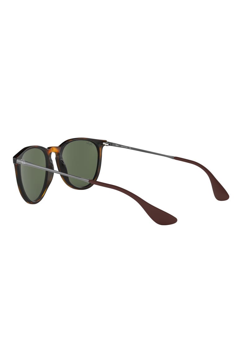 Erika 54mm Sunglasses, Alternate, color, LITE HAVANA/ GREEN SOLID