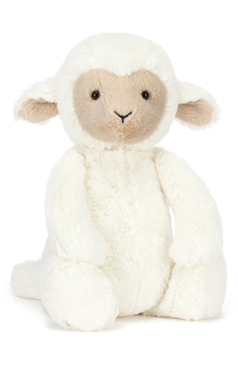Jellycat Skipson Lamb 13-Inch Plushie, Main, color, White