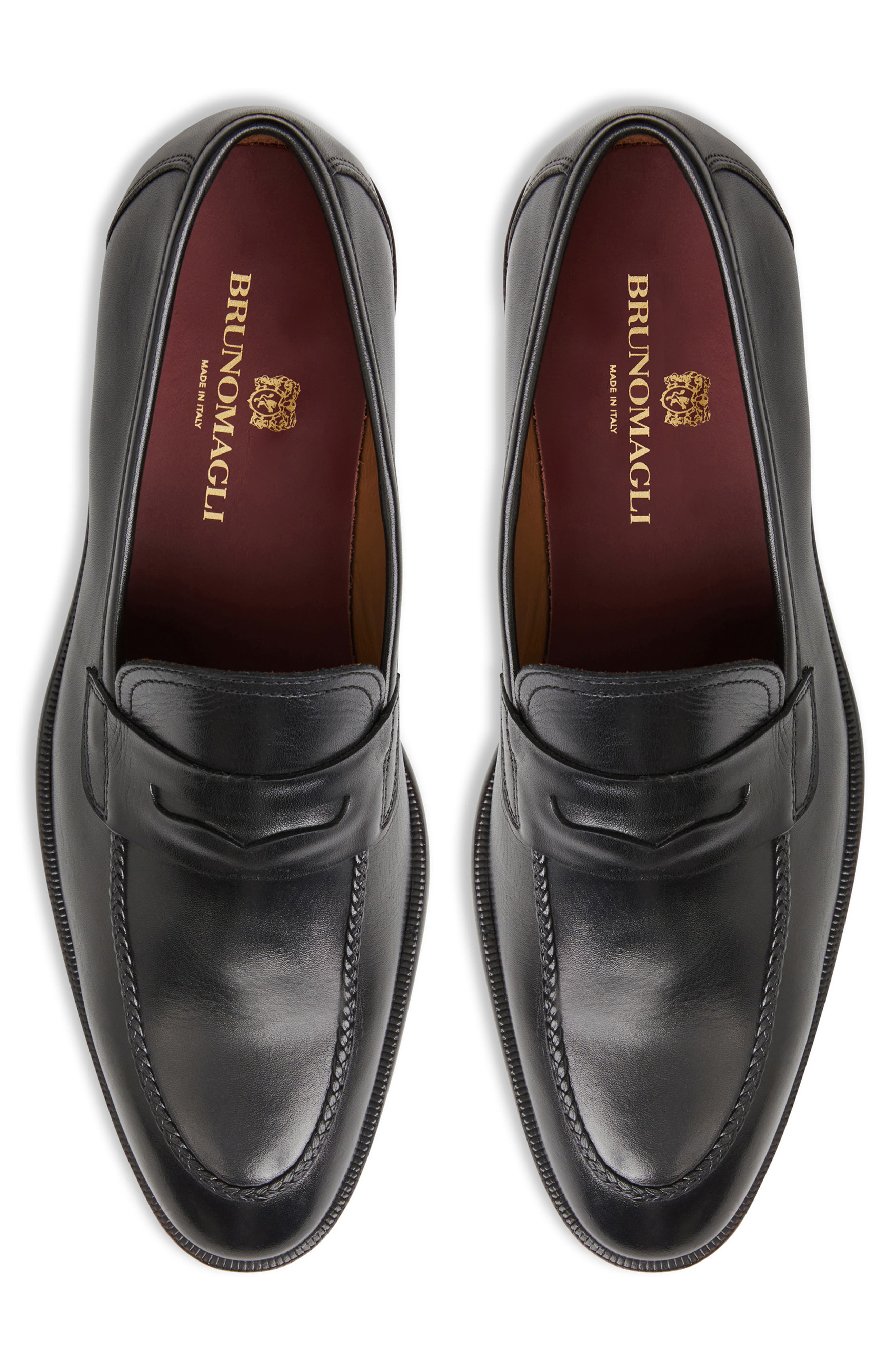 Bruno Magli Arden Penny Loafer, Alternate, color, Black