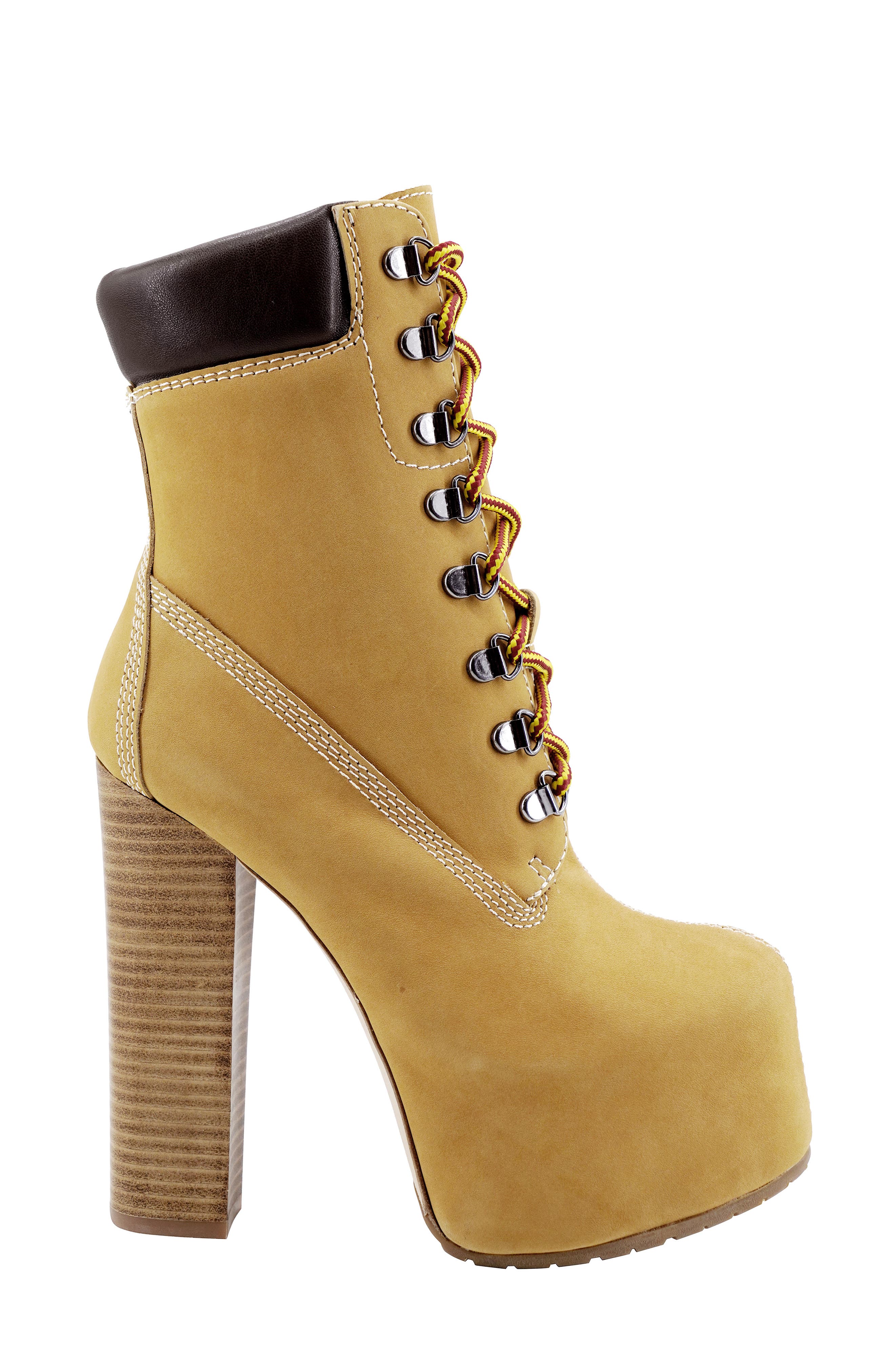 ZIGI Iria Platform Bootie, Alternate, color, White Nubuck