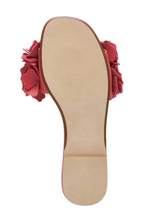 Steve Madden Flo Slide Sandal In Coral