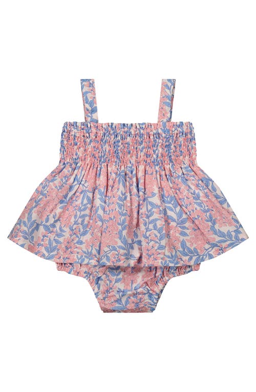 Busy Bees Hazel Romper Pink Azalea In Pink Azalea
