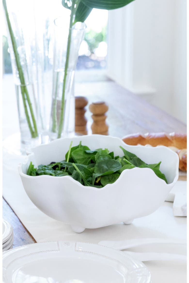 Vida Large Bowl, Alternate, color, White