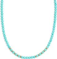 Ettika Turquoise Bead Choker Necklace