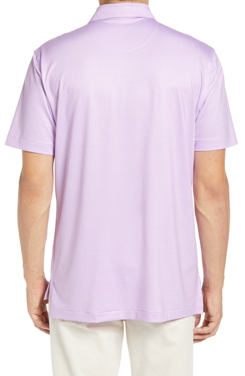 Peter Millar Drew Martini Print Jersey Polo, Alternate, color,