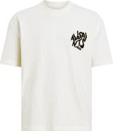 AllSaints Orlando Logo Oversize Graphic T-Shirt