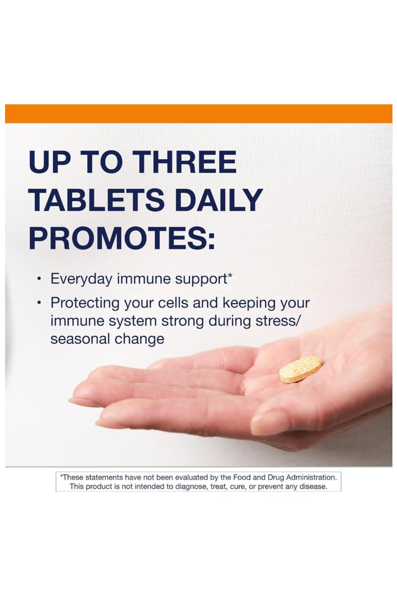 Ultra Potent-C 500 Buffered Vitamin C Supplement 90 Tablets, Alternate, color, None