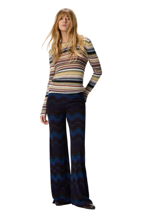 Striped Crew Neck Sweater